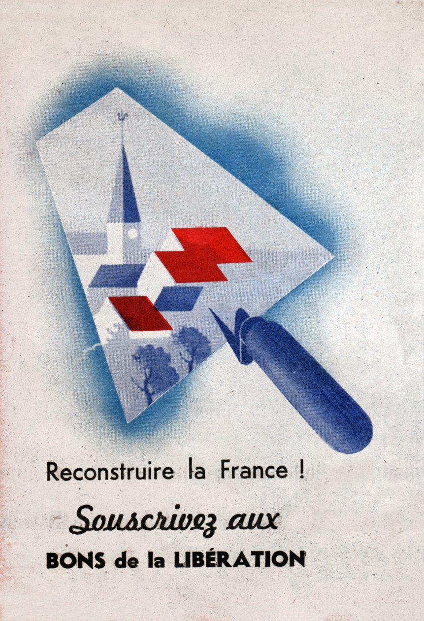 Reconstrução na França após a Segunda Guerra Mundial. Reconstrução da França após a Segunda Guerra Mundial. de Unknown