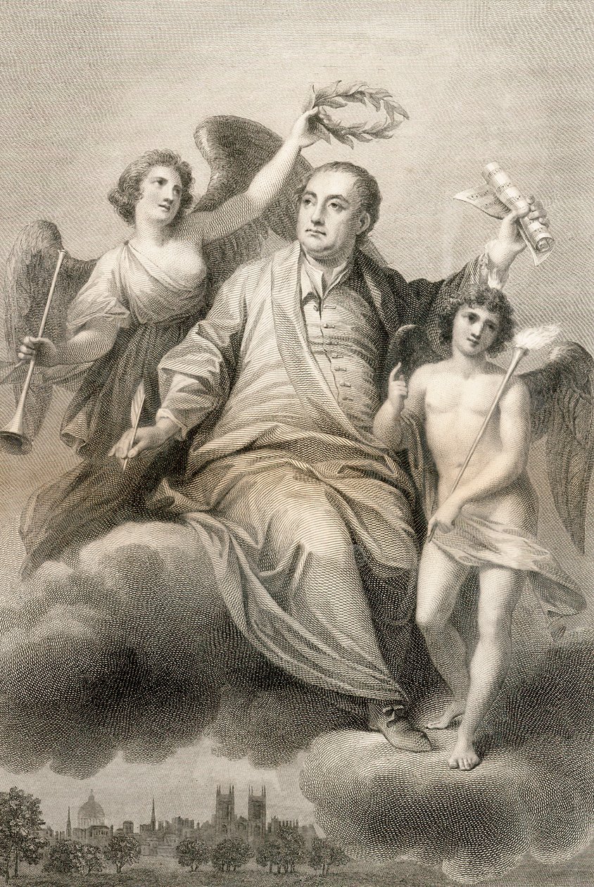 A apoteose de handel de Unknown