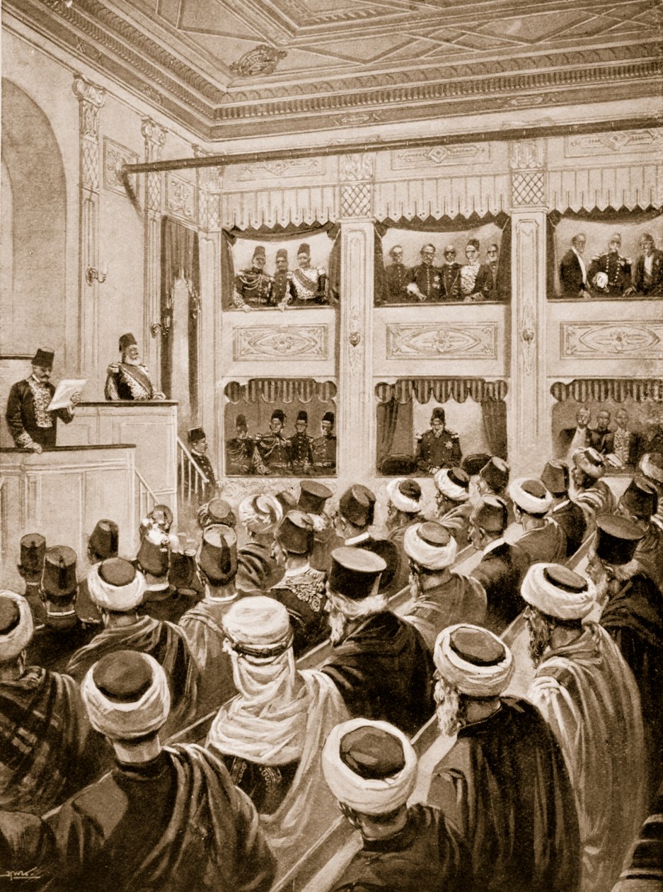 A abertura do parlamento turco de Unknown