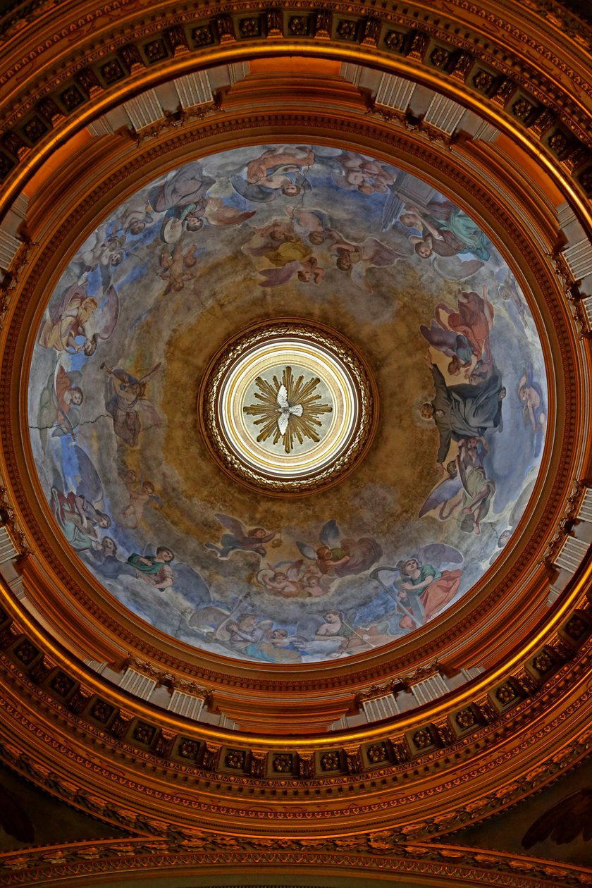 Vista, de, a, cúpula, santi, Giovanni, e, paolo, roma, itália de Unknown