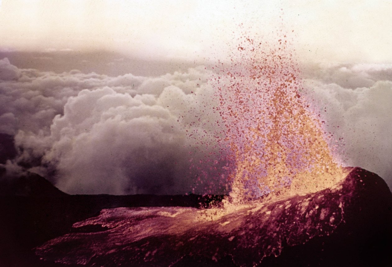 Erupção vulcânica, Piton de la Fournaise de Unknown