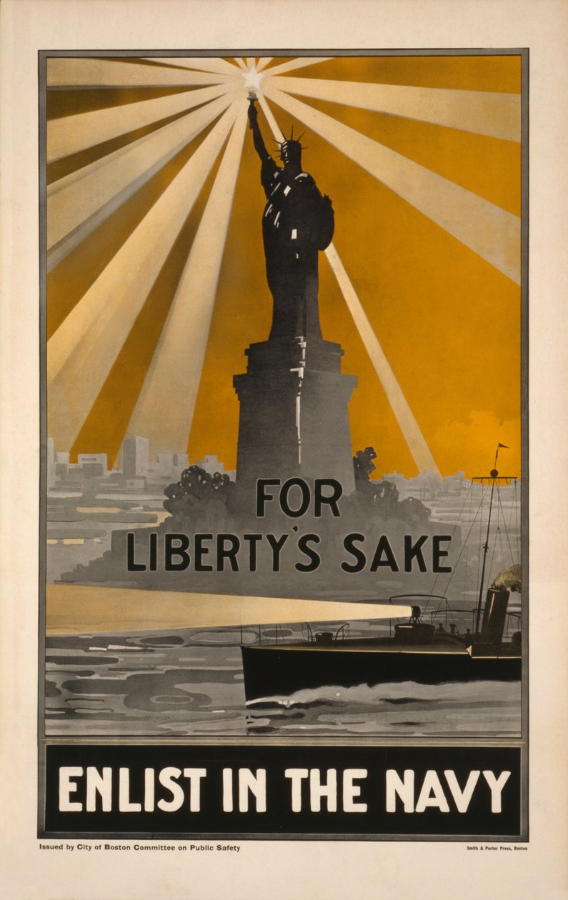 Poster do recrutamento de WWI de Unknown