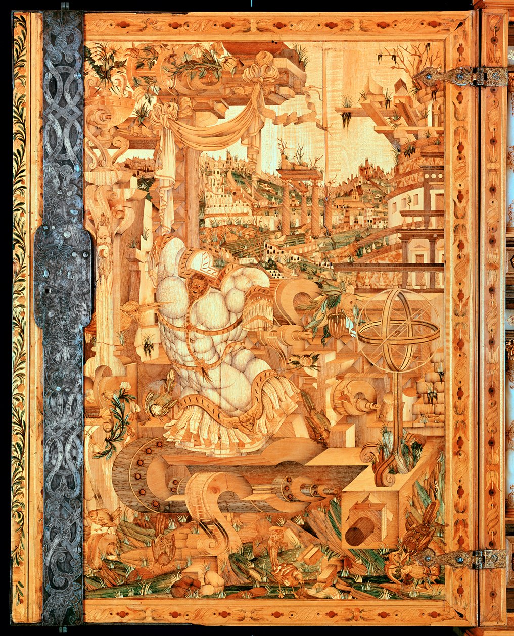 Gabinete Wrangelschrank, 1566 (madeira) de Unknown