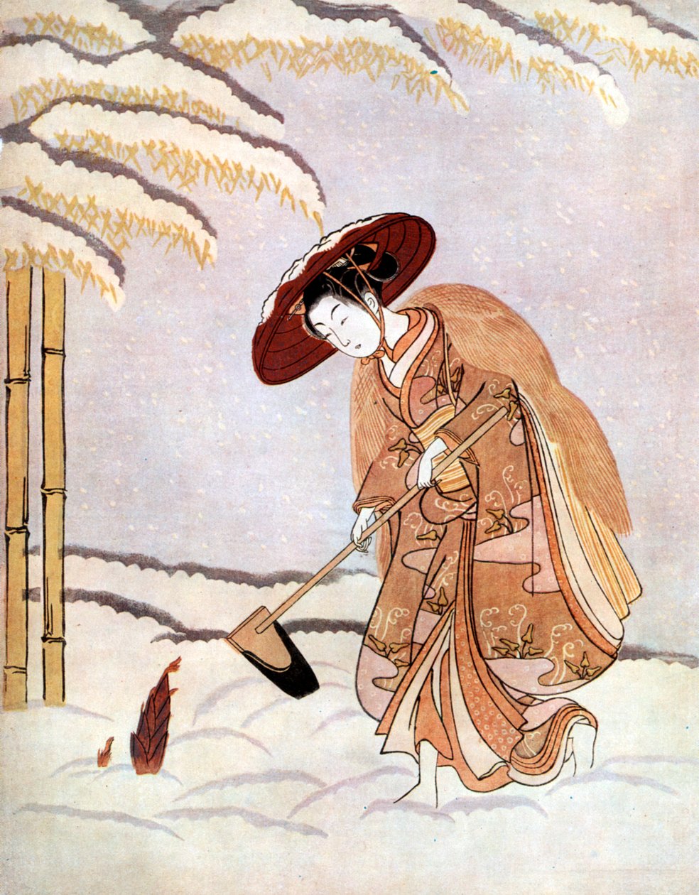 Jovem mulher japonesa em de Unknown