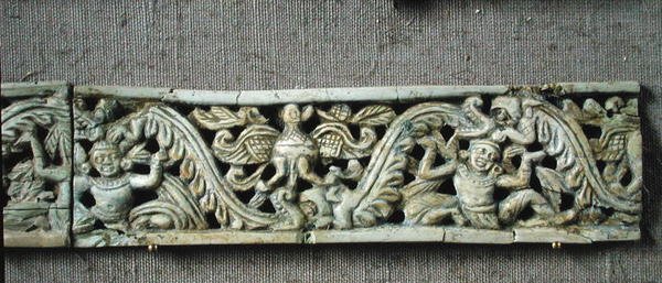 Banda decorativa, de Begram de Afghan School