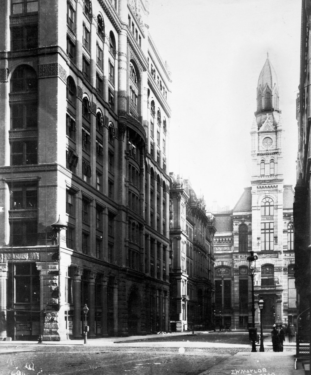 Prédio do Chicago Board of Trade, 1887 de American Photographer