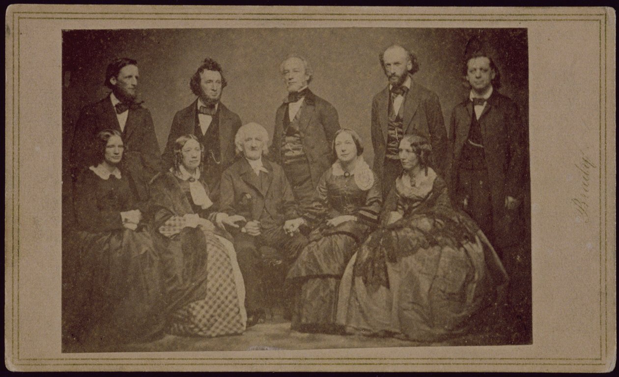A Família Beecher, c.1860 de American Photographer