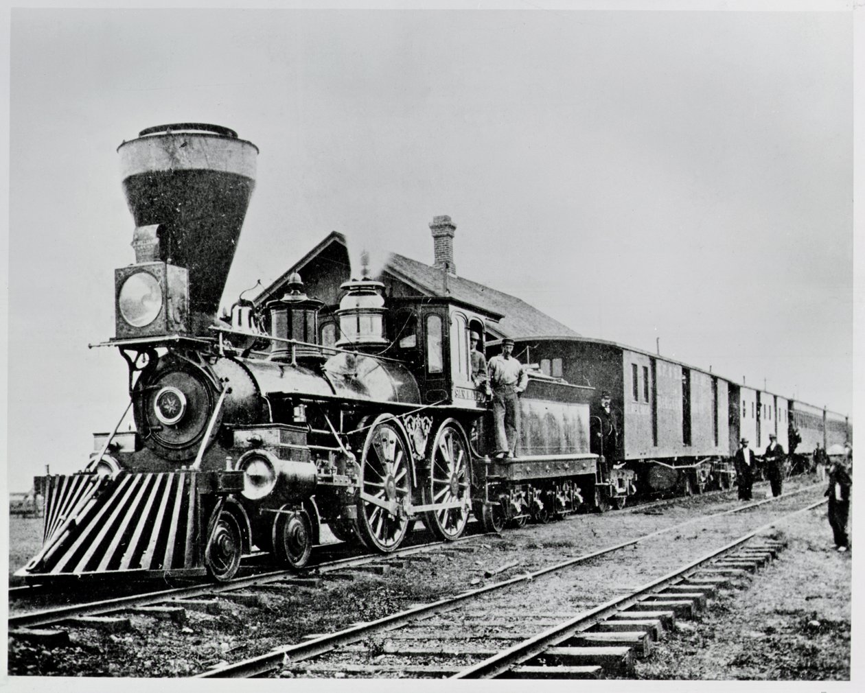 Trem, sobre, houston, e, texas central de American Photographer