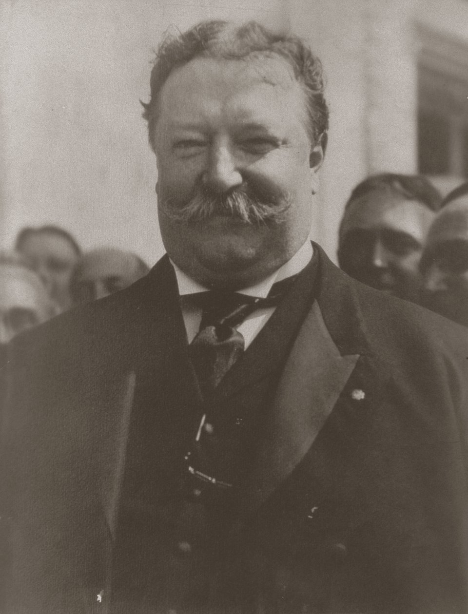 William H. Taft (1857-1930) na Exposição de Compra da Louisiana, 1904 de American Photographer