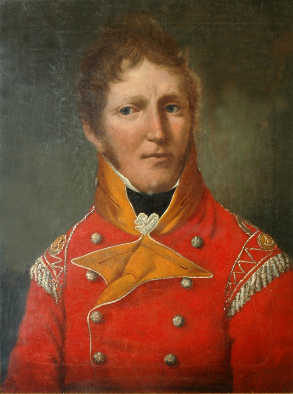 Capitão Alexander Shaw, Companhia de Infantaria Leve do 35º Regimento do Pé, c.1803 de American School