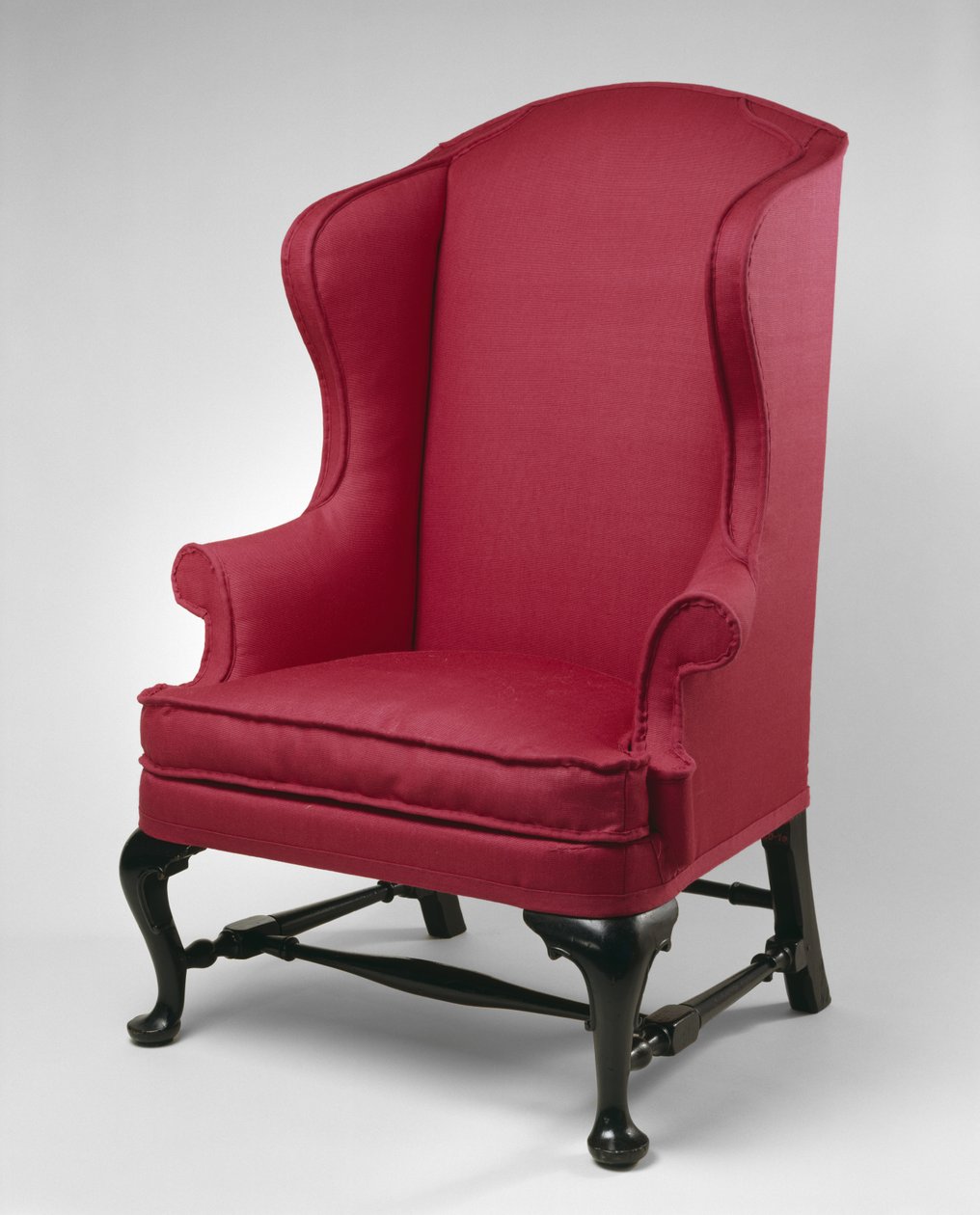 Cadeira fácil, 1730-1775 (bordo suave; pinho branco oriental e olmo) de American School