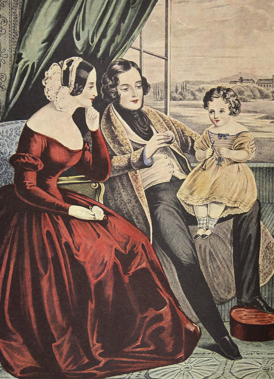 Casado, Currier & Ives, pub. 1845 de American School