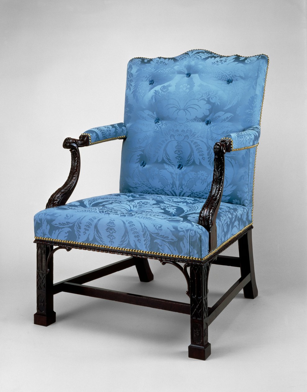 Poltrona Philadelphia, 1763-71 (mogno) de American School