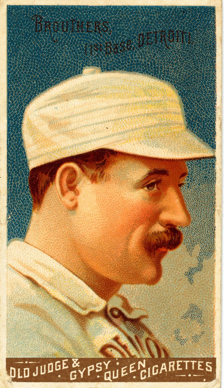 Retrato de Dan Brouthers, 1887 de American School