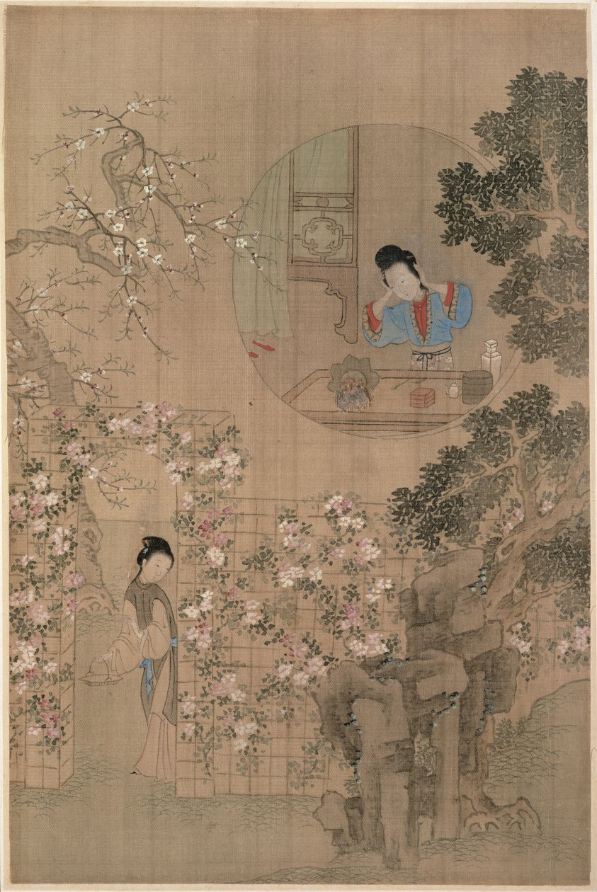 Mulher em seu banheiro de Chinese School