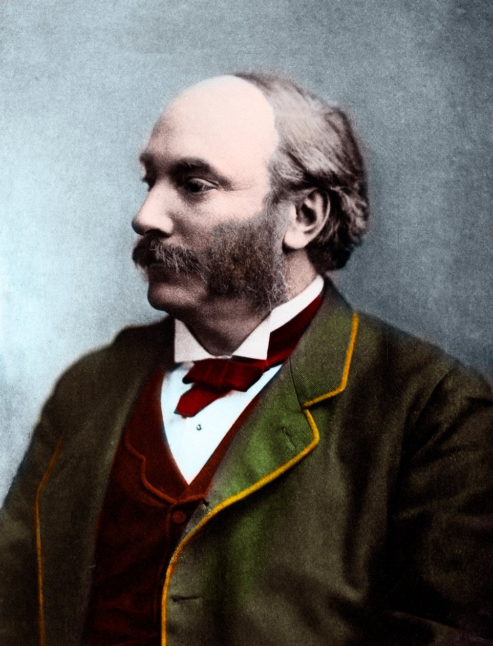 Retrato de John William Strutt 3º Barão Rayleigh (1842-1919) de English Photographer
