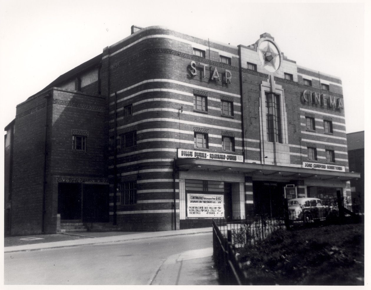 Star Cinema, na York Road, Leeds, 11 de maio de 1938 de English Photographer