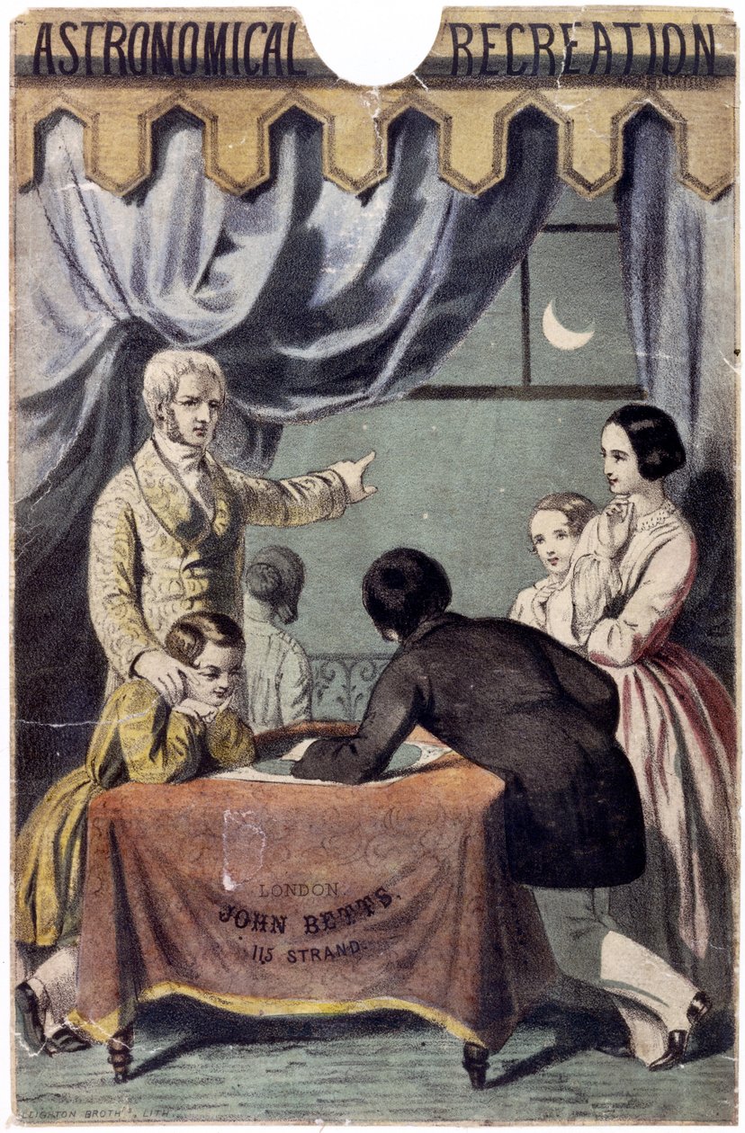 Observações Astronômicas, impressas pelos Leighton Brothers, c.1850 de English School
