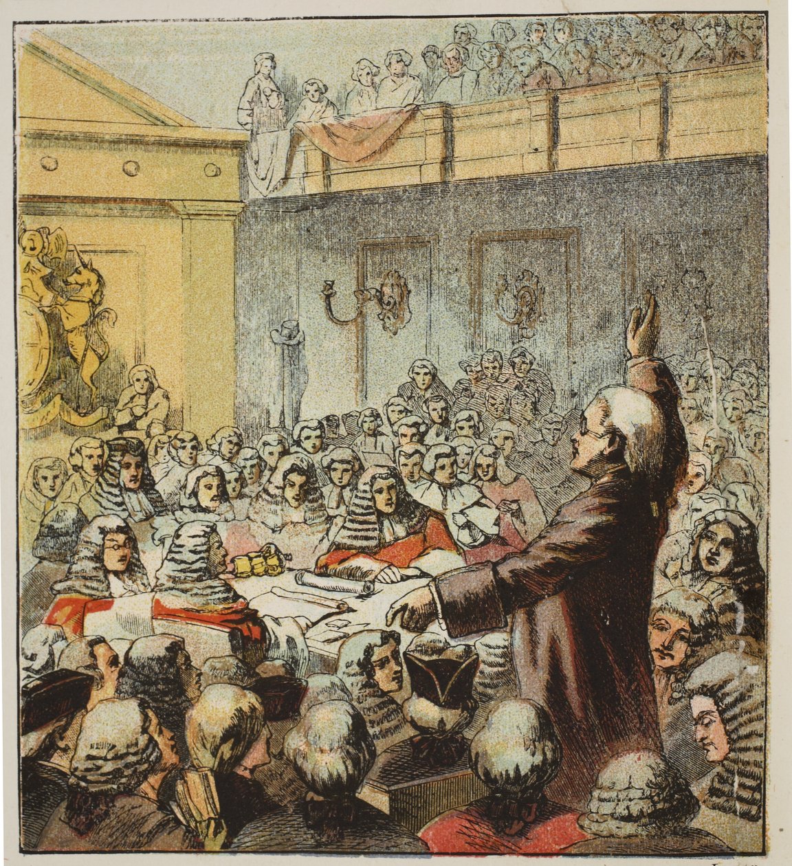 Burke, o Grande Orador, pub. 1890 de English School