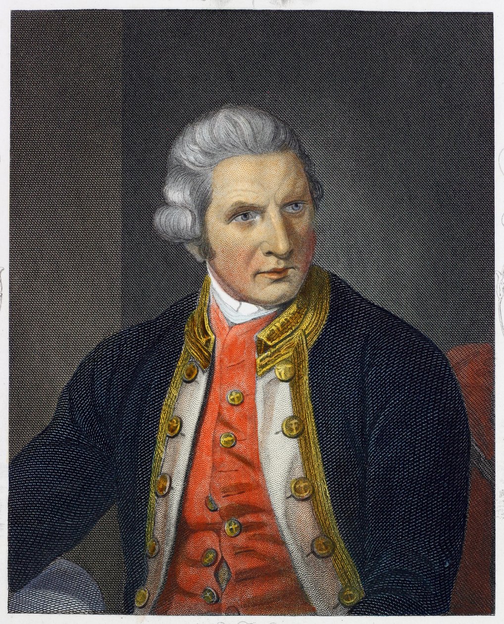 Capitão James Cook de English School