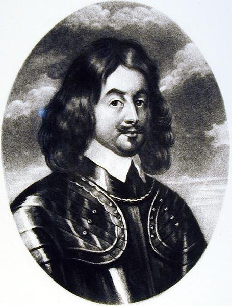 Charles Fleetwood (d.1692) ilustração de retratos de personagens ilustres na história britânica, gravada por Robert Dunkarton (1744-c.1817) (mezzotint) de English School