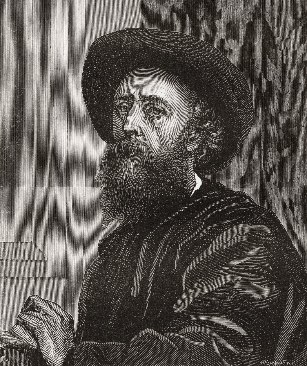 George Frederic Watts, da revista de arte, publicado em 1878 de English School