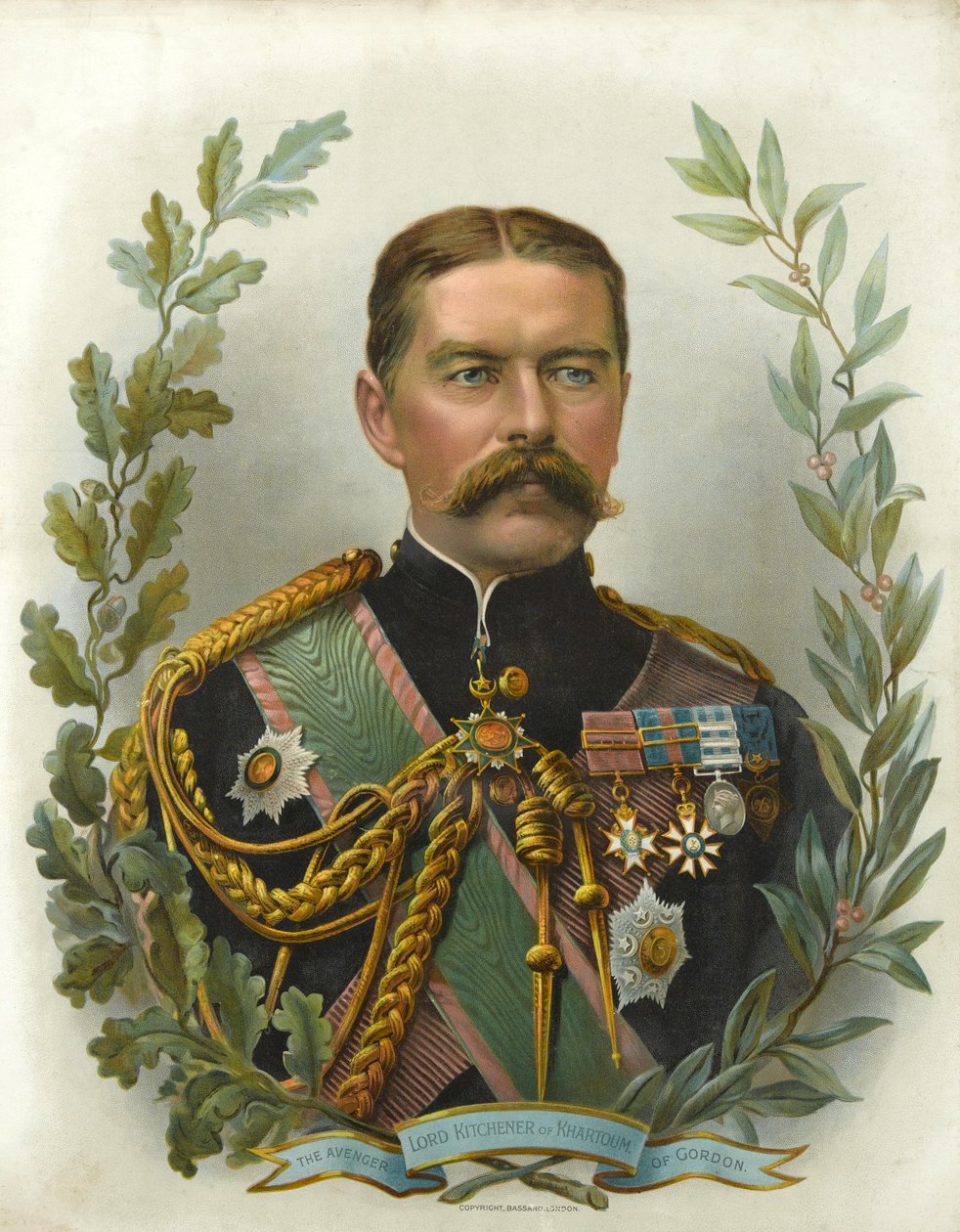 Lord Kitchener de Cartum, o Vingador de Gordon, 1899 rnrn de English School