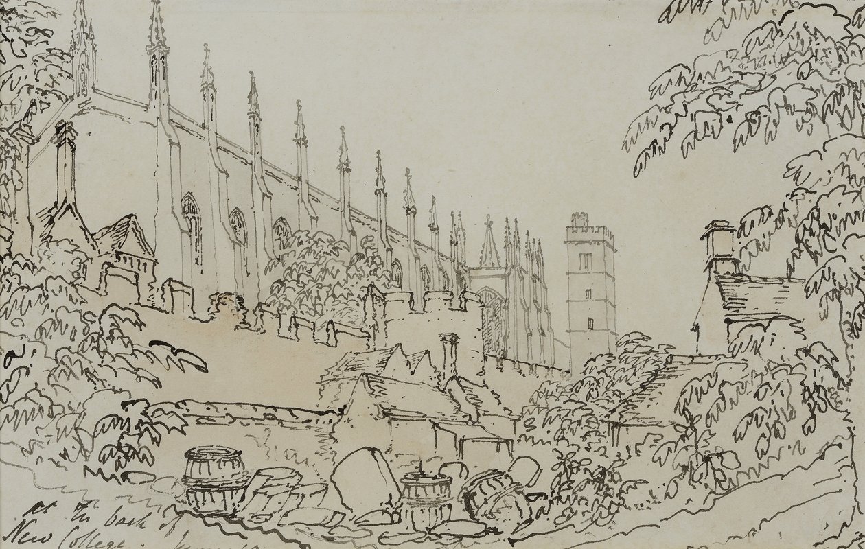 Nova faculdade, c.1790 de English School