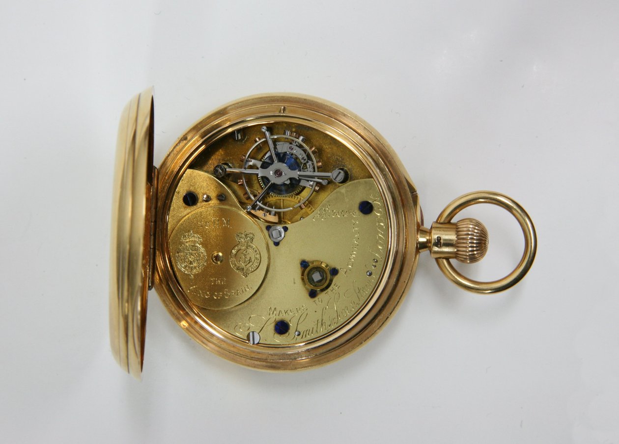Pocket Watch, assinado S. Smith & Son, 1907 (ver também 323291) de English School