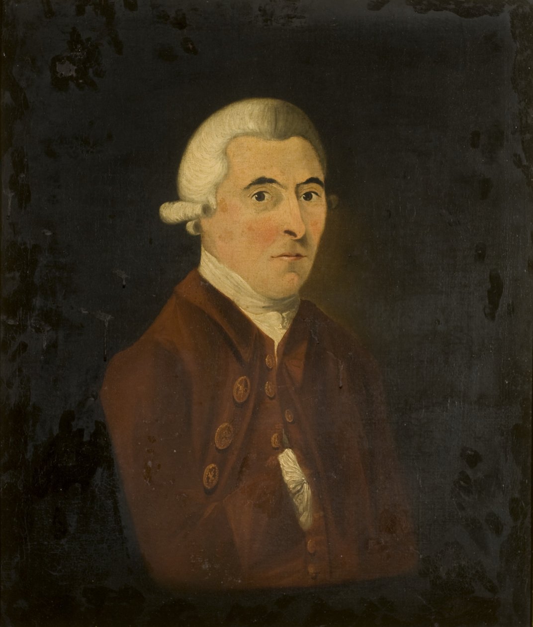 Retrato de benjamin gibson de English School