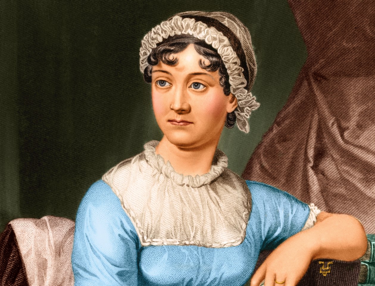Retrato de Jane Austen de English School