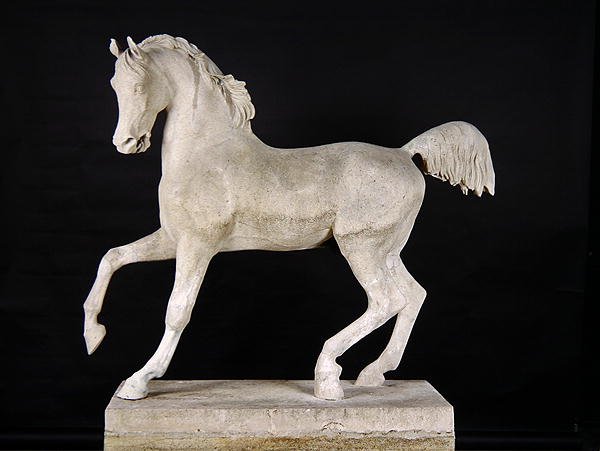 Cavalo empinado, c.1780 de English School