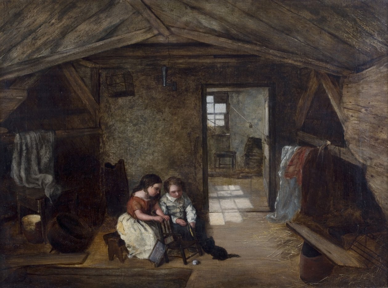 Reverendo John Wesley Estudo, Orphan House, Newcastle, 1856 de English School