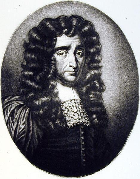 Sir Edmund Berry Godfrey (1621-78) ilustração de retratos de personagens ilustres na história britânica, gravada por Richard Earlom (1743-1822) e Charles Turner (c.1773-1857) (mezzotint) (bw pho de English School