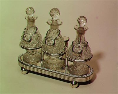 Moldura de soja, marcada 1800 (prata) de English School