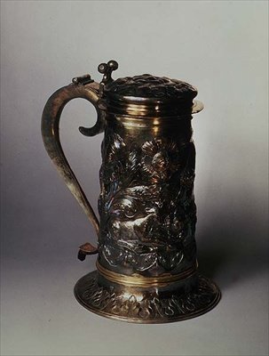 Tankard, Londres, 1663 (prata) de English School