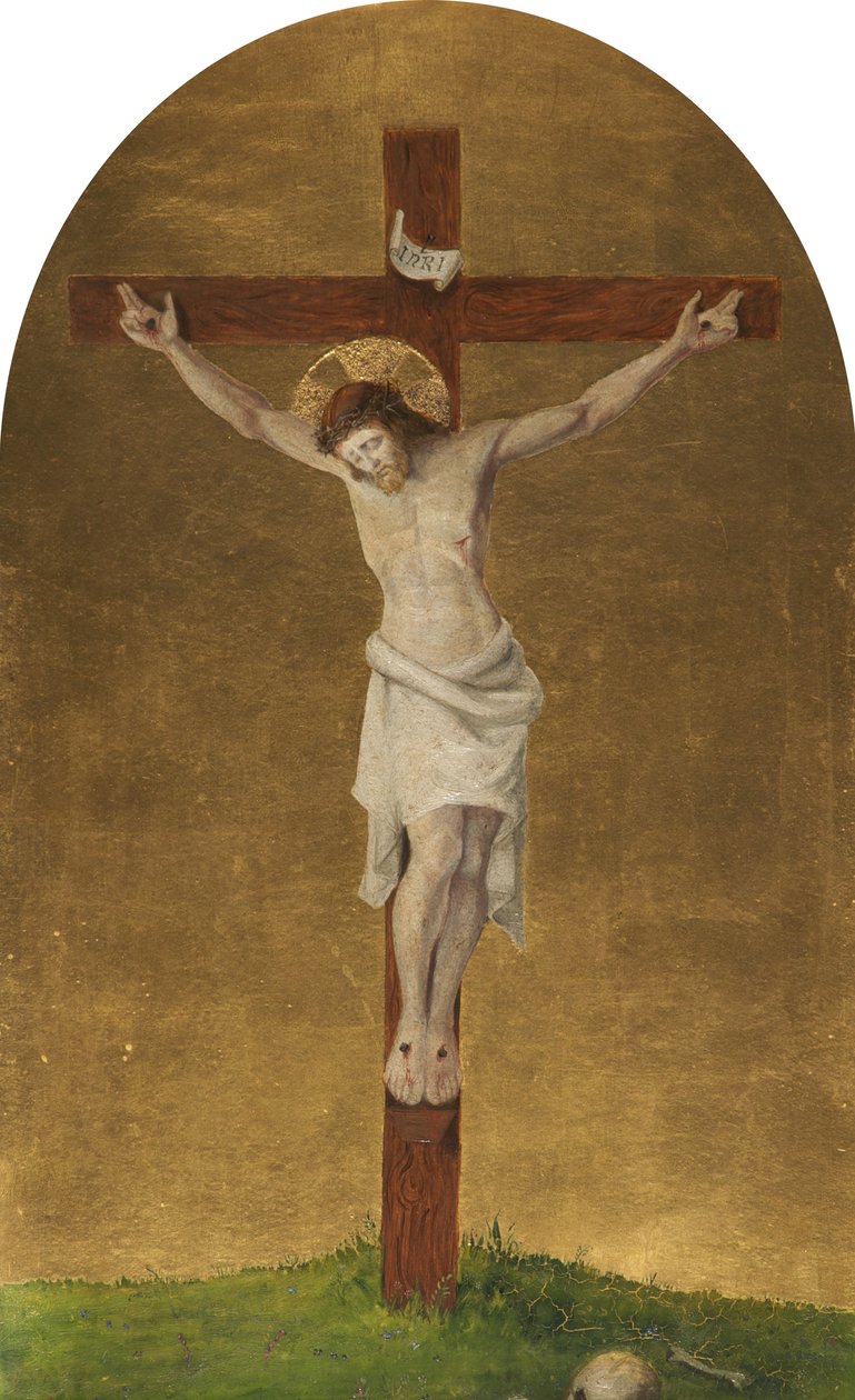 A crucificação, 1860 de English School