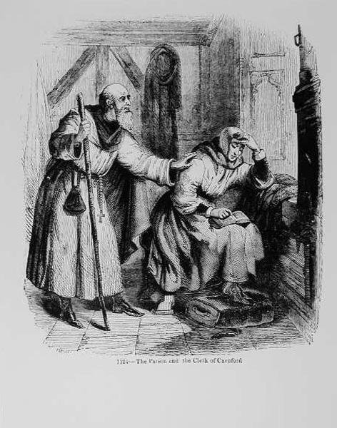 O Parson e o Clerk de Oxenford de English School