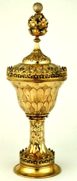 Guardiões Grace Cup, c.1480 (prata dourada) (ver também 355576) de English School