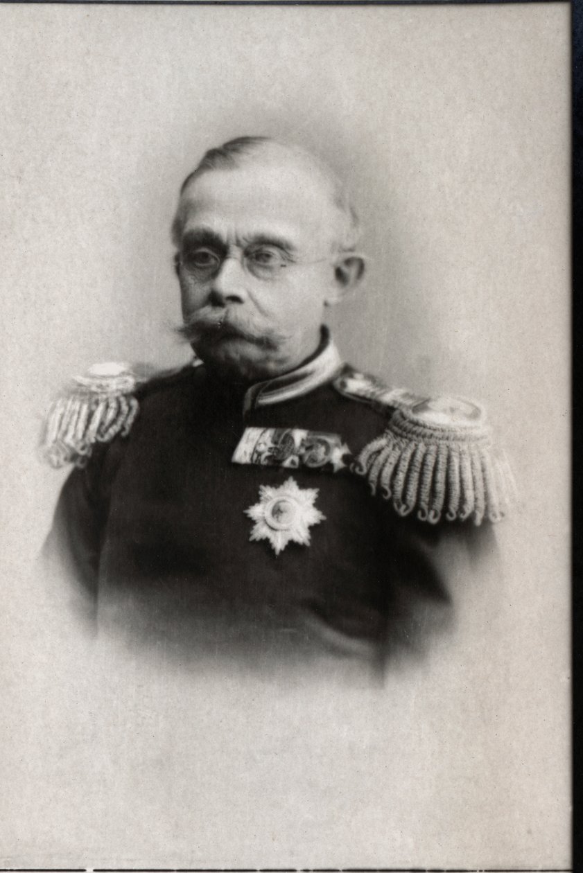 Retrato de Adolfo I (1817-1905), grão-duque do Luxemburgo. de French Photographer