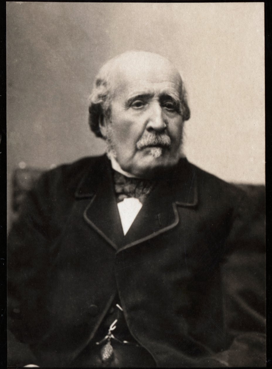 Retrato de Albert, 4o duque de Broglie (1821-1901), historiador e político franceses. de French Photographer
