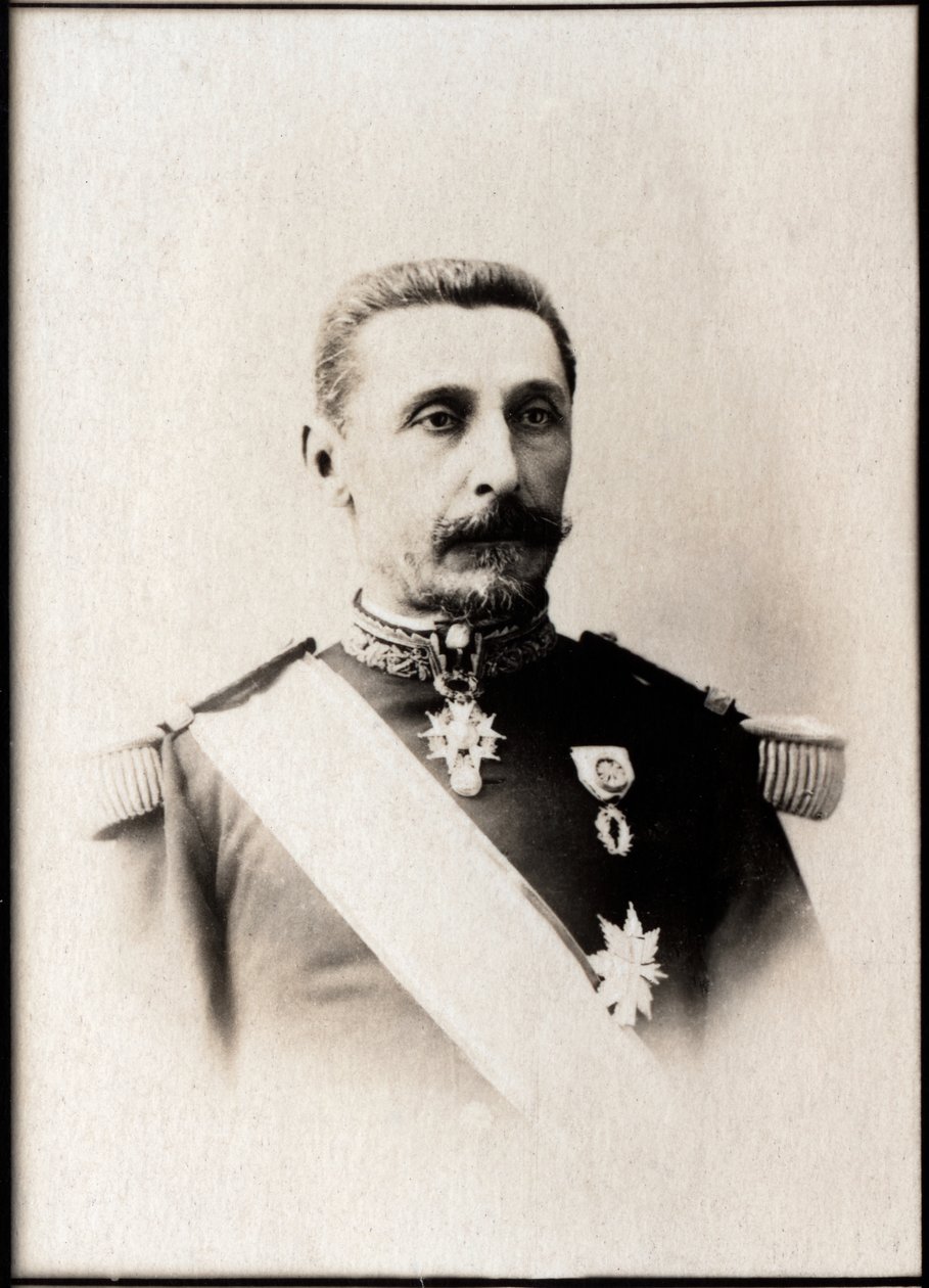 Retrato de Alfred Albert Gervais (1837-1921), almirante francês. de French Photographer