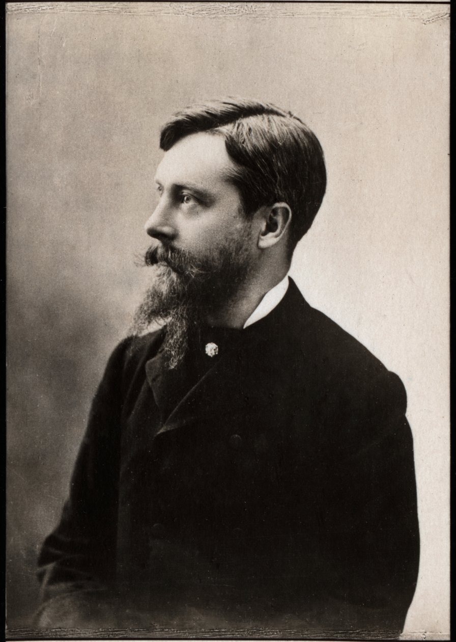 Retrato de Andre Lebon (1858-1938), político francês. de French Photographer