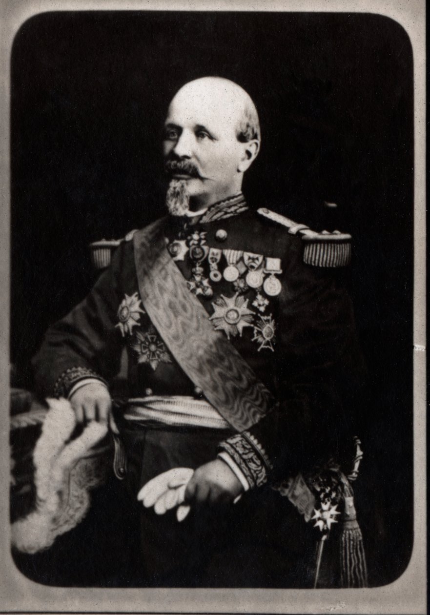 Retrato de Antoine Eugene Alfred Chanzy (1823-1883), general francês. de French Photographer
