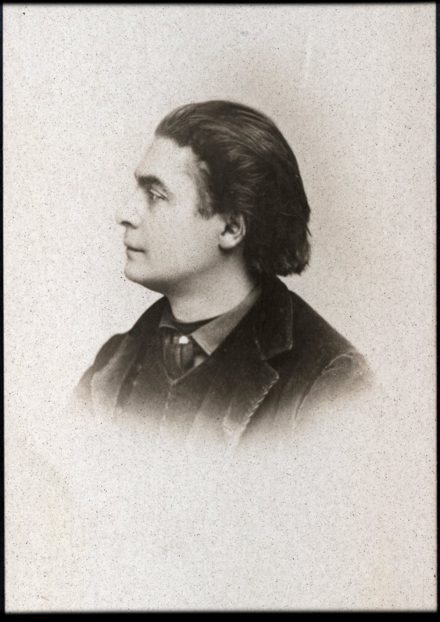 Retrato de Aristide Bruant (1851-1925), cantor de cabaret francês, comediante e dono de boate. de French Photographer