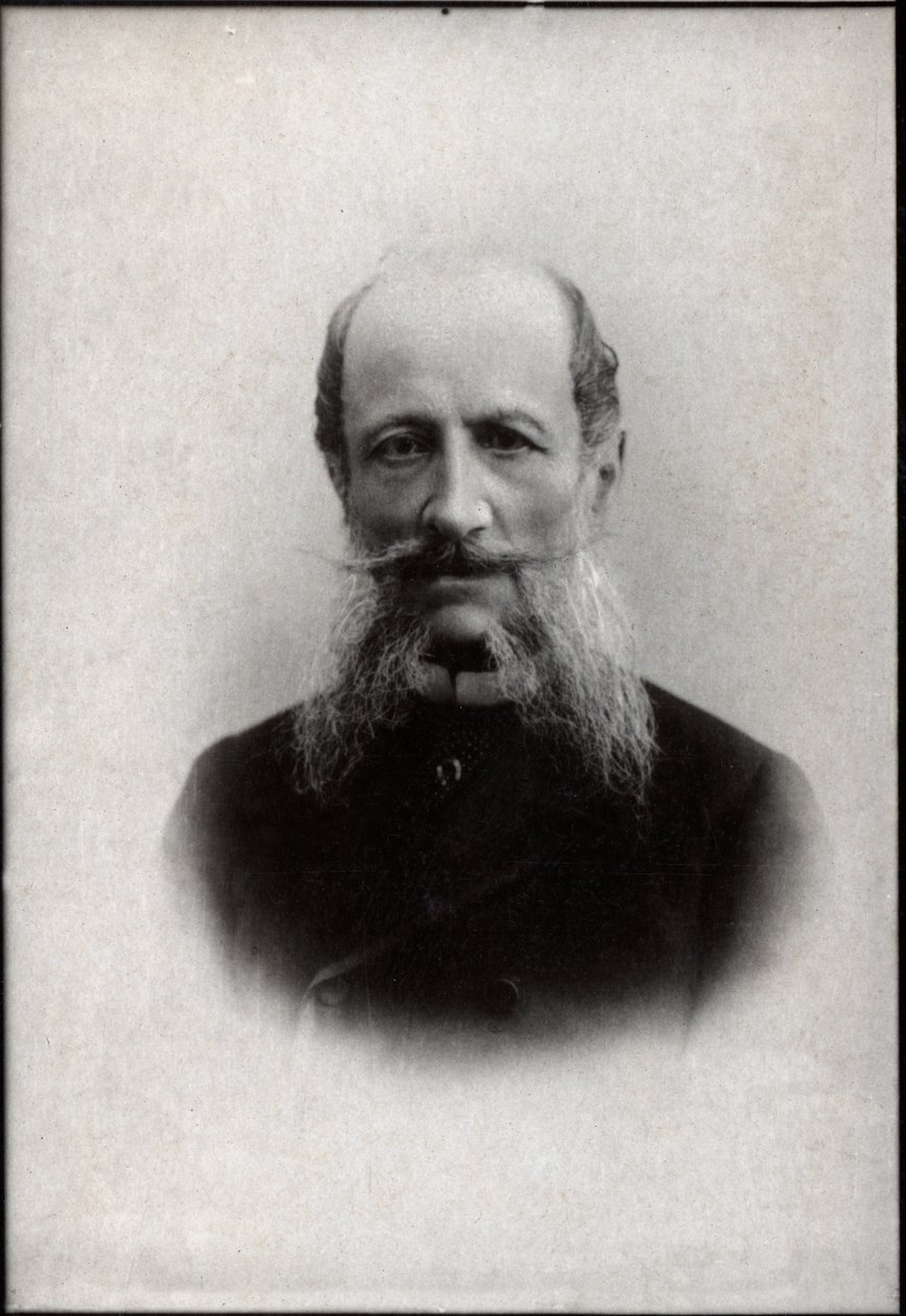 Retrato de Arthur Pavlovitch de Mohrenheim (1824-1906), político e diplomata russo. de French Photographer