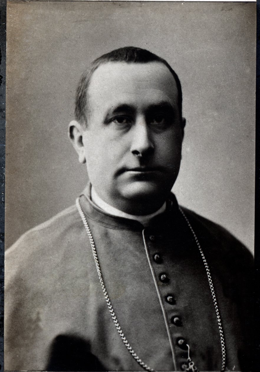 Retrato de Camillo Siciliano de Rende (1847-1897), cardeal italiano. de French Photographer