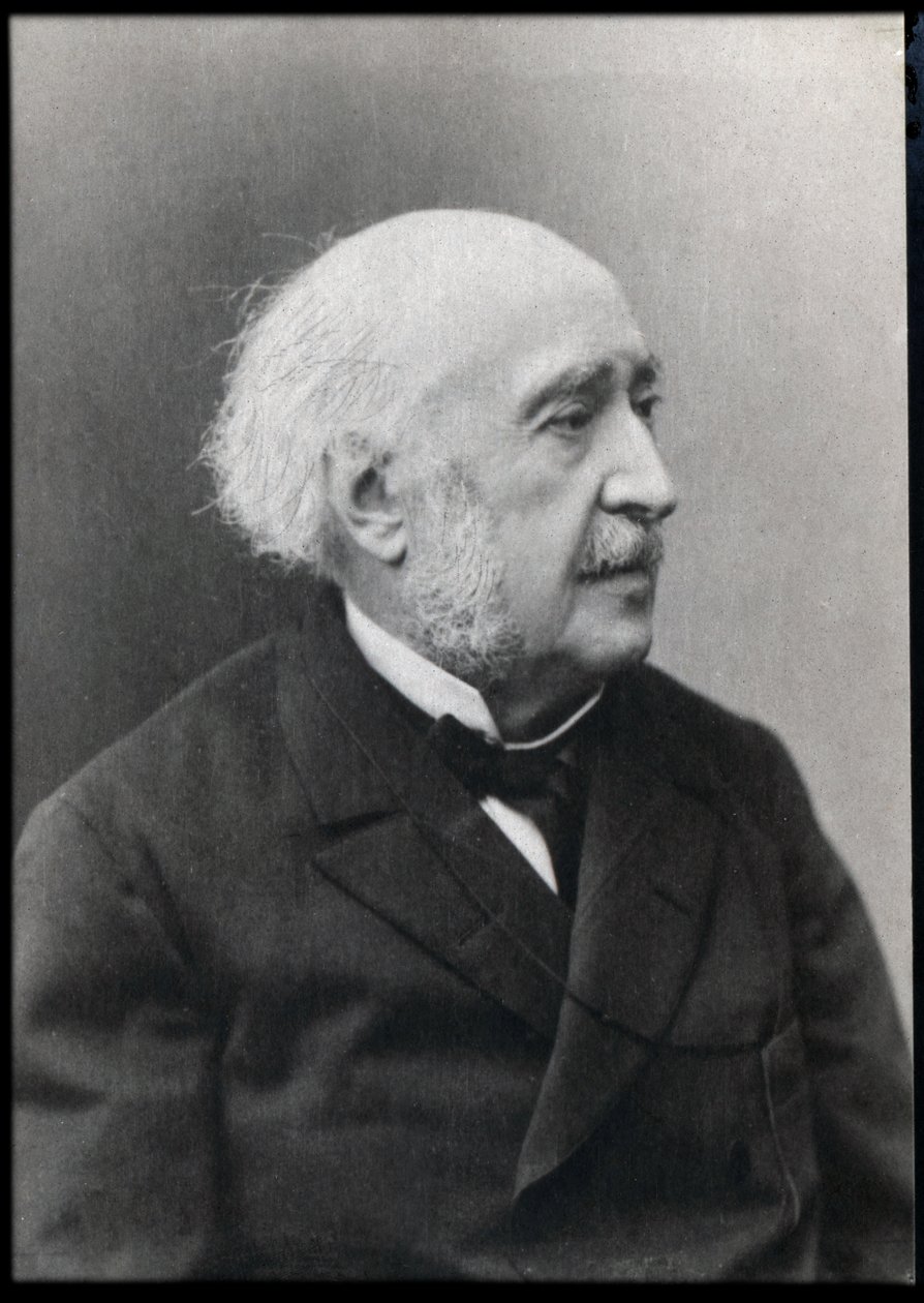 Retrato de Francois Jules Suisse (Jules Simon) (1814-1896), estadista e filósofo francês. de French Photographer