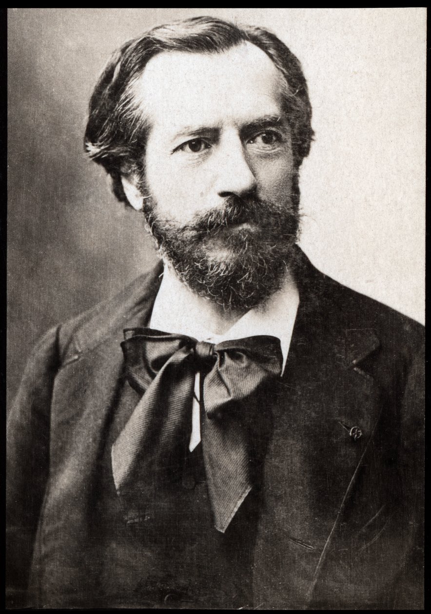 Retrato de Frederic Auguste Bartholdi (1834-1904), escultor francês. de French Photographer