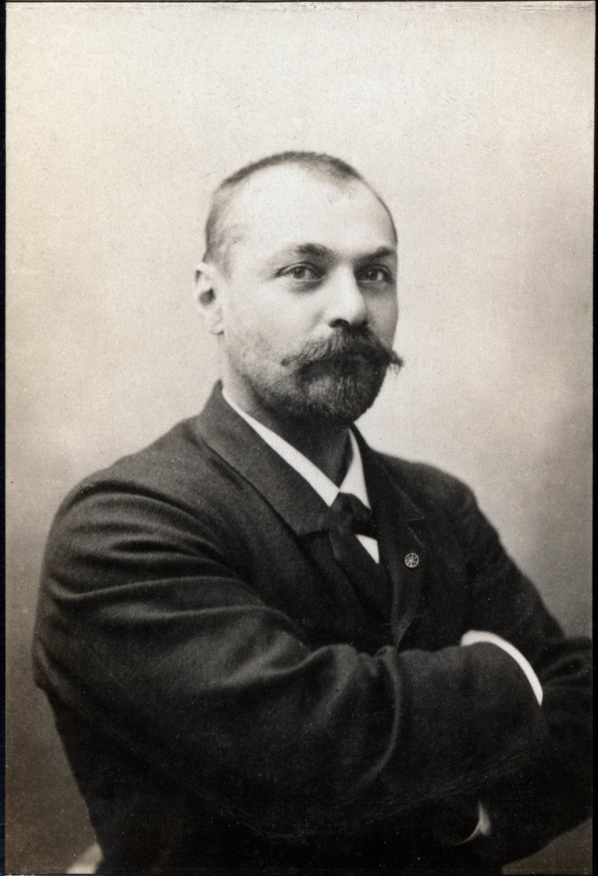Retrato de Gabriel Bonvalot (1853-1933), explorador francês. de French Photographer